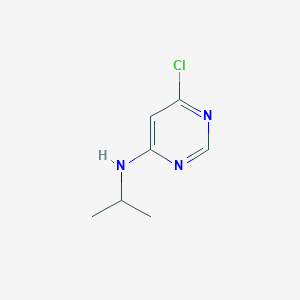 molecular formula C7H10ClN3 B1342966 4-氯-6-异丙胺基嘧啶 CAS No. 945896-32-2