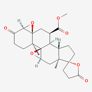 molecular formula C24H30O7 B13429668 4,5Alpha-Epoxy Eplerenone 