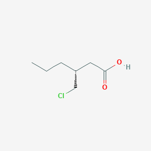 (R)-3-(Chloromethyl)hexanoic acid