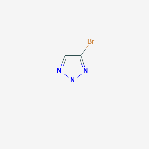 molecular formula C3H4BrN3 B1342973 4-Bromo-2-methyl-2H-1,2,3-triazole CAS No. 16681-67-7