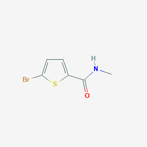 molecular formula C6H6BrNOS B1342977 5-Bromo-N-methyl-2-thiophenecarboxamide CAS No. 98453-26-0