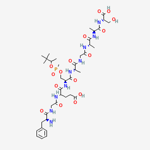 molecular formula C40H64N9O16P B13429841 PinMPA-Nonapeptide 