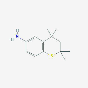 3,4-Dihydro-2,2,4,4-tetramethyl-2h-1-benzothiopyran-6-amine