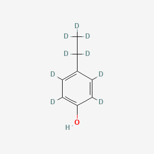 molecular formula C8H10O B13429919 p-Ethylphenol-d9 