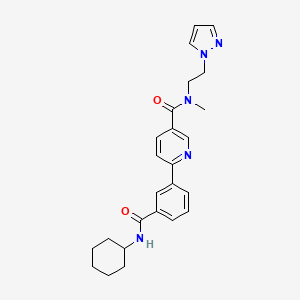 molecular formula C25H29N5O2 B13429971 sEH-IN-12 