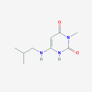 6-(isobutylamino)-3-methylpyrimidine-2,4(1H,3H)-dione