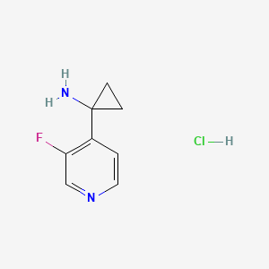 1-(3-Fluoro-4-pyridyl)cyclopropanamine hydrochloride