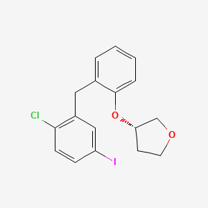 (S)-3-(2-(2-Chloro-5-iodobenzyl)phenoxy)tetrahydrofuran