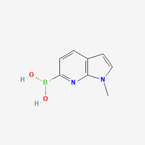 (1-Methyl-1H-pyrrolo[2,3-b]pyridin-6-yl)boronic acid