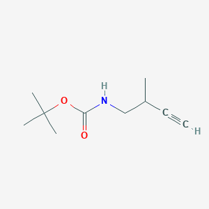 tert-butyl N-(2-methylbut-3-yn-1-yl)carbamate