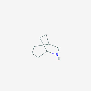 molecular formula C8H15N B13430154 6-Azabicyclo[3.2.2]nonane 