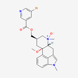 molecular formula C24H26BrN3O4 B13430184 Nicergoline N-Oxide 