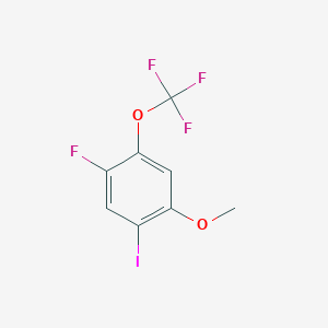 4-Fluoro-2-iodo-5-(trifluoromethoxy)anisole