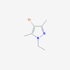 molecular formula C7H11BrN2 B1343023 4-溴-1-乙基-3,5-二甲基-1H-吡唑 CAS No. 51108-51-1