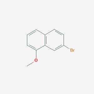 molecular formula C11H9BrO B1343033 7-溴-1-甲氧基萘 CAS No. 33295-53-3