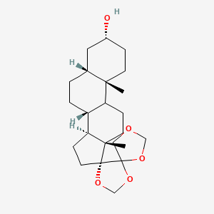 (3a,5b)-17,20:20,21-Bis[methylenebis(oxy)]pregnan-3-ol