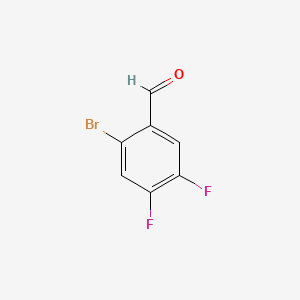 B1343038 2-Bromo-4,5-difluorobenzaldehyde CAS No. 476620-54-9