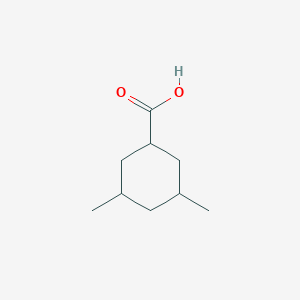 molecular formula C9H16O2 B1343039 3,5-二甲基环己烷-1-羧酸 CAS No. 7124-21-2