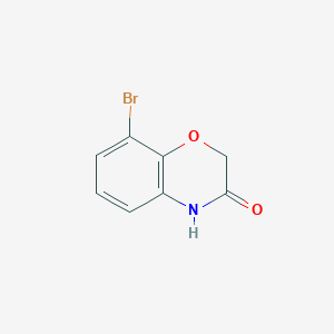 molecular formula C8H6BrNO2 B1343041 8-溴-2H-苯并[B][1,4]噁嗪-3(4H)-酮 CAS No. 688363-48-6