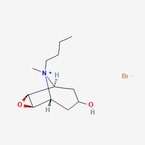 molecular formula C12H22BrNO2 B13430417 N-Butylscopine Bromide 