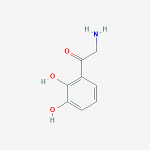 2-Amino-1-(2,3-dihydroxyphenyl)ethan-1-one