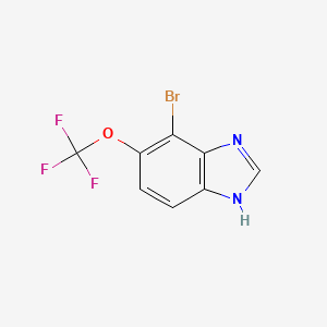 4-Bromo-5-(trifluoromethoxy)-1H-benzimidazole