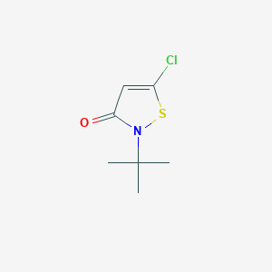 B1343051 2-(tert-Butyl)-5-chloroisothiazol-3(2H)-one CAS No. 850314-12-4