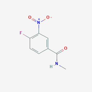 B1343055 4-fluoro-N-methyl-3-nitrobenzamide CAS No. 475216-25-2