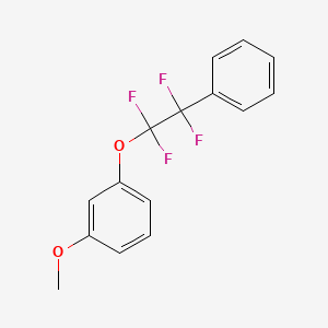 1-Methoxy-3-(1,1,2,2-tetrafluoro-2-phenylethoxy)benzene