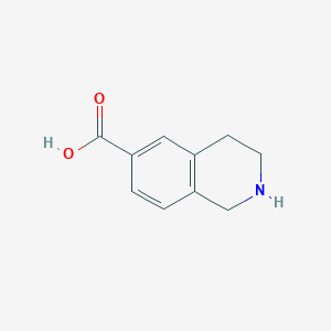 B1343058 1,2,3,4-Tetrahydroisoquinoline-6-carboxylic acid CAS No. 933752-32-0