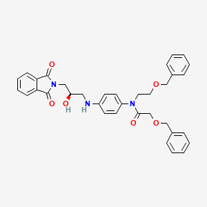 (R)-2-(Benzyloxy)-N-(2-(benzyloxy)ethyl)-N-(4-((3-(1,3-dioxoisoindolin-2-yl) Rivaroxaban Diol