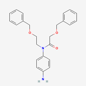 N-(4-Aminophenyl)-2-(benzyloxy)-N-(2-(benzyloxy)ethyl)acetamide