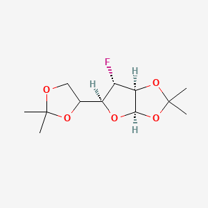 (3aR,5S,6S,6aS)-5-(2,2-dimethyl-1,3-dioxolan-4-yl)-6-fluoro-2,2-dimethyl-3a,5,6,6a-tetrahydrofuro[2,3-d][1,3]dioxole