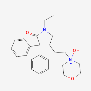 molecular formula C24H30N2O3 B13430823 Doxapram N-Oxide 