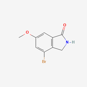 B1343087 4-Bromo-6-methoxyisoindolin-1-one CAS No. 808127-75-5