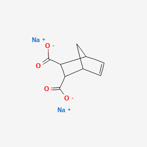 molecular formula C9H8Na2O4 B1343089 Sodium bicyclo[2.2.1]hept-5-ene-2,3-dicarboxylate CAS No. 68131-04-4