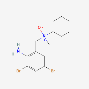 molecular formula C14H20Br2N2O B13430922 Bromhexine N-Oxide 