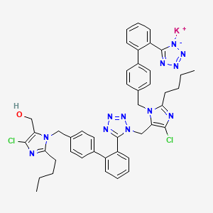 N1-Losartanyl-losartan (Losartan Impurity) Potassium Salt