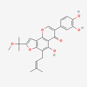 molecular formula C26H26O7 B13430996 Derrisisoflavone I 