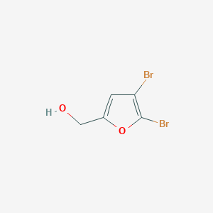 molecular formula C5H4Br2O2 B13431025 (4,5-Dibromofuran-2-yl)methanol 