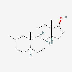 molecular formula C20H32O B13431090 2-Methyl-5alpha-androst-2-en-17beta-ol 