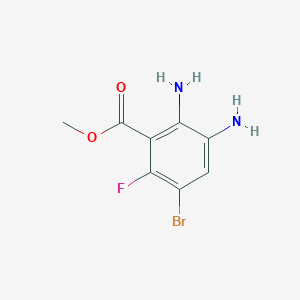 Methyl 3-bromo-5,6-diamino-2-fluorobenzoate