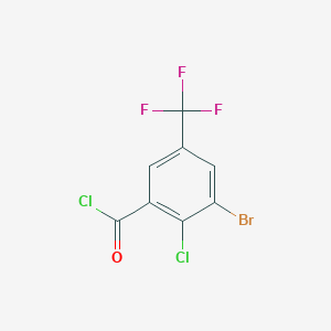 3-Bromo-2-chloro-5-(trifluoromethyl)benzoyl chloride