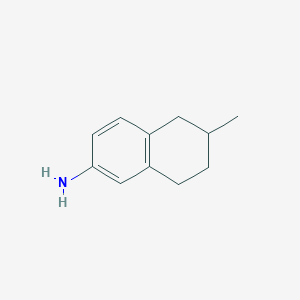 6-Methyl-5,6,7,8-tetrahydronaphthalen-2-amine