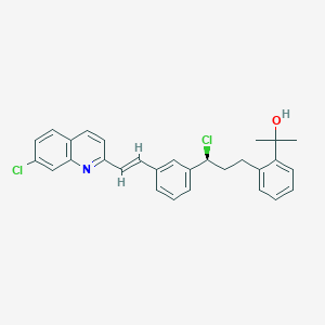 B134312 2-[2-[(3S)-3-[3-[(1E)-2-(7-Chloroquinolin-2-YL)ethenyl]phenyl]-3-chloropropyl]phenyl]-2-propanol CAS No. 880769-28-8