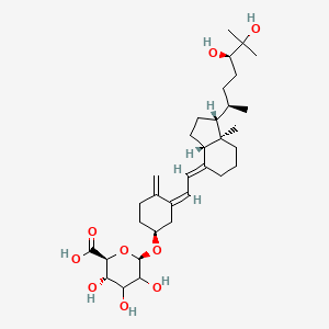 molecular formula C33H52O9 B13431221 Secalciferol 3-Glucuronide 