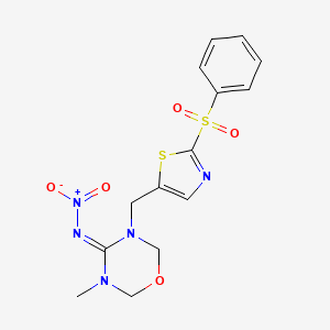 Deschloro-2-phenylsulfonyl-thiamethoxam