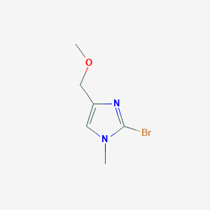 2-Bromo-4-(methoxymethyl)-1-methylimidazole