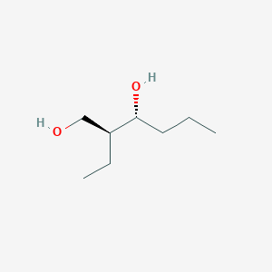 molecular formula C8H18O2 B13431457 (2S,3R)-2-ethylhexane-1,3-diol CAS No. 4780-68-1