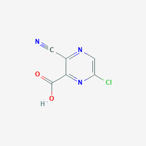 6-Chloro-3-cyanopyrazine-2-carboxylic acid